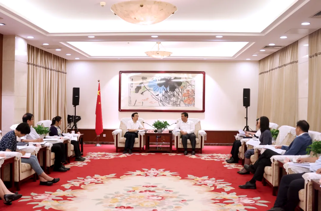 程凱率隊拜訪民革中央